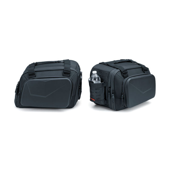 Kuryakyn XKursion XB Fast Lane Überwurf-Motorrad-Satteltaschen-Set