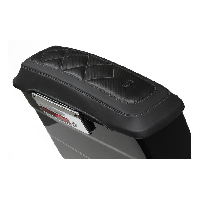 Mustang Satteltaschen-Deckelabdeckungen für Harley
