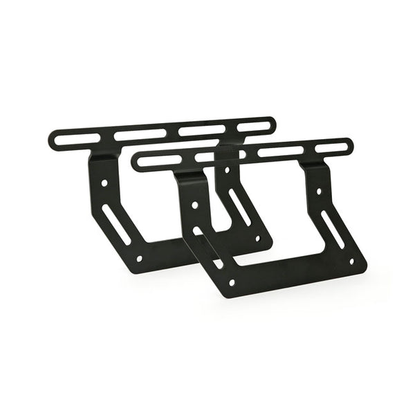 Highway Hawk Universal-Motorrad-Satteltaschenhalterungssatz, schwarz