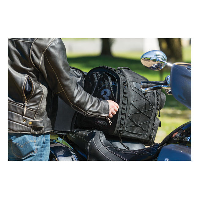 Kuryakyn Momentum Road Warrior 60L Motorrad-Satteltasche
