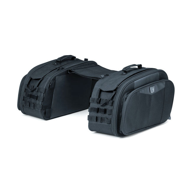 Kuryakyn Momentum Outrider 52L Überwurf-Motorrad-Satteltaschen-Set