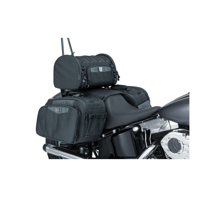 Kuryakyn Momentum Outrider 52L Überwurf-Motorrad-Satteltaschen-Set