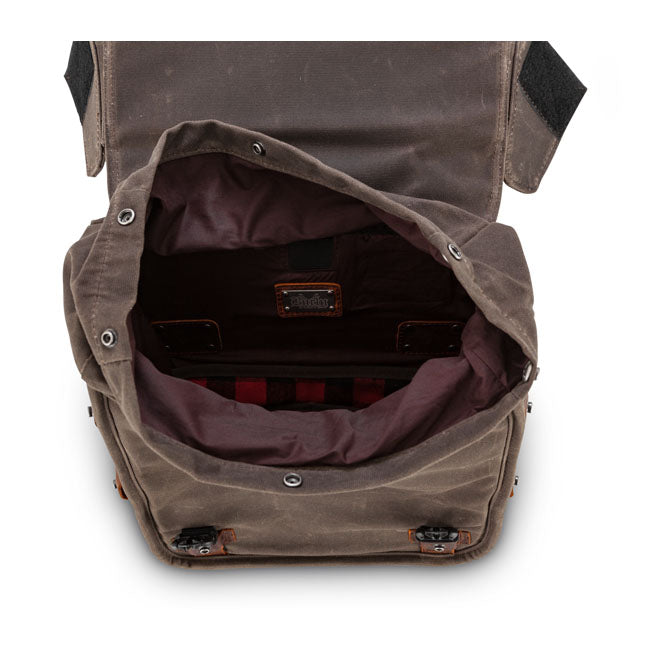 Burly Voyager Universal-Motorrad-Satteltaschen-Set zum Überwerfen