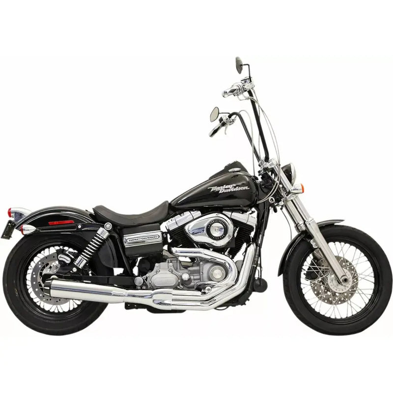 Bassani Road Rage II B1 2-into-1 Auspuffanlage für Harley