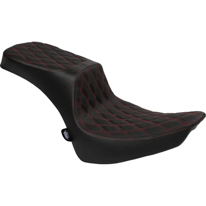Drag Specialties Performance Predator 2-Up-Sitz für Harley