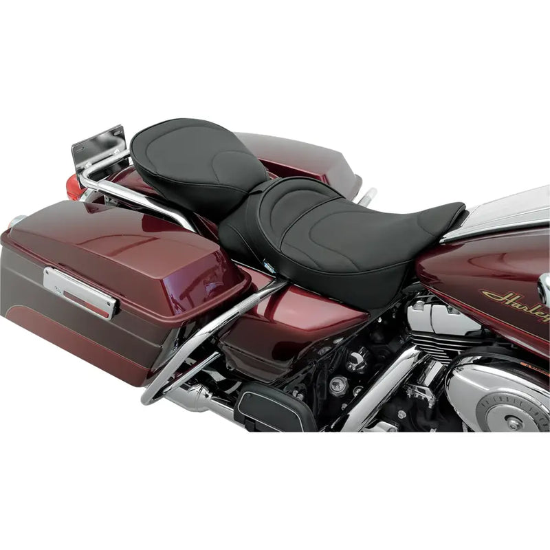 Drag Specialties EZ Glide II Solo-Beifahrersitz für Harley