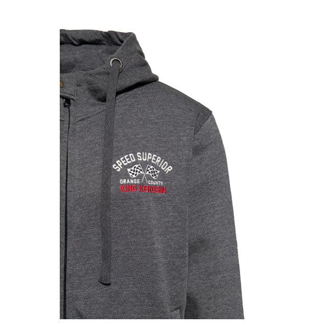 King Kerosin Speed King Zip Hoodie