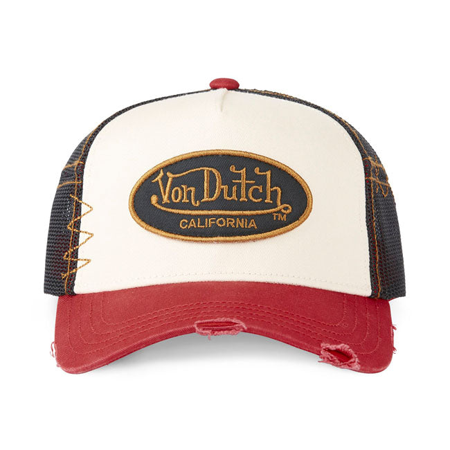 Von Dutch Kappe mit verunstaltetem Logo