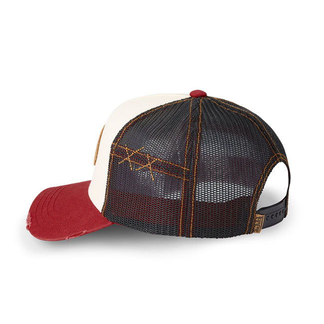 Von Dutch Kappe mit verunstaltetem Logo
