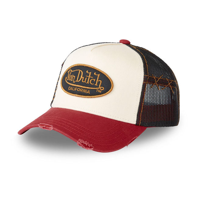 Von Dutch Kappe mit verunstaltetem Logo