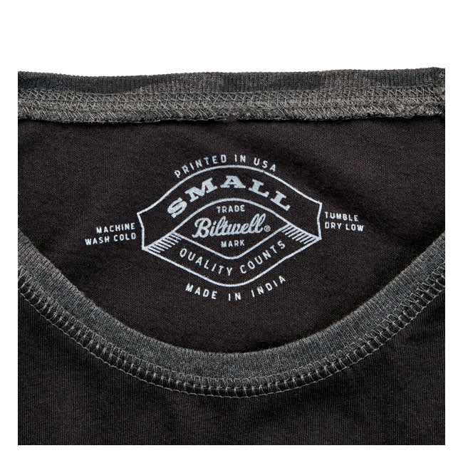 Biltwell Script Baseball-Langarmshirt Damen