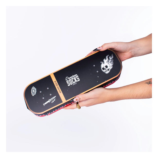 American Socks Skateboard Geschenkbox Signature Socken