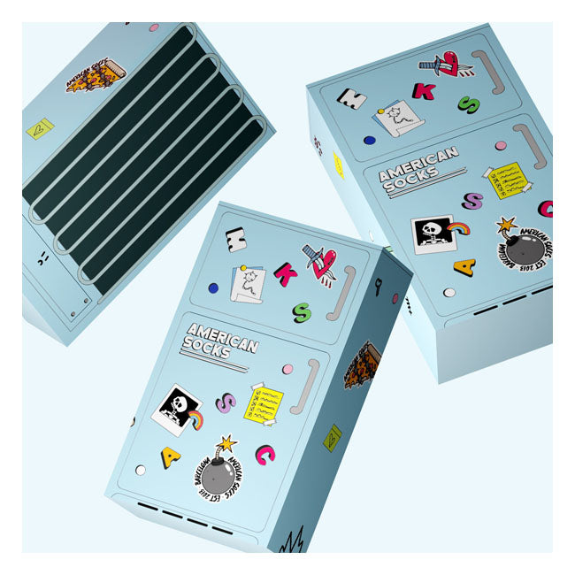 American Socks Frosty Fridge Signature Socken