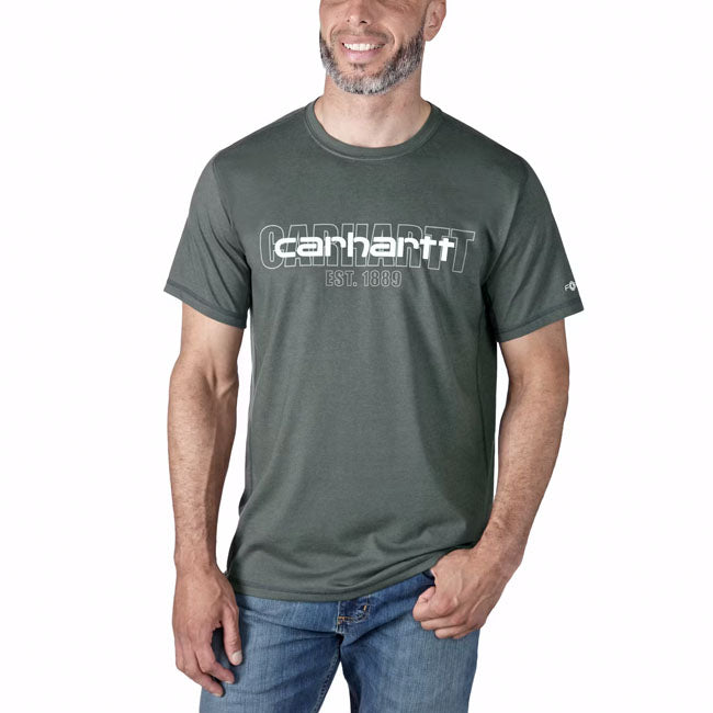 Carhartt Force Logo Grafik T-Shirt