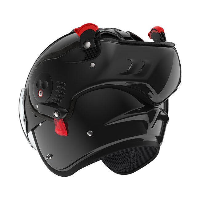 Rood Boxxer Alpha Flip-Up Motorradhelm