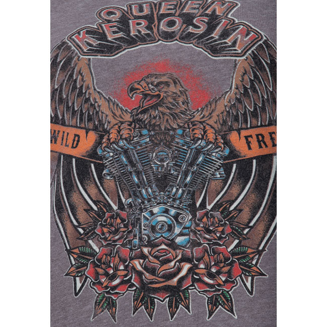Königin Kerosin Wild & Frei T-Shirt