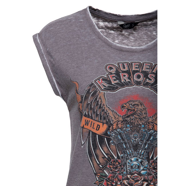 Königin Kerosin Wild & Frei T-Shirt