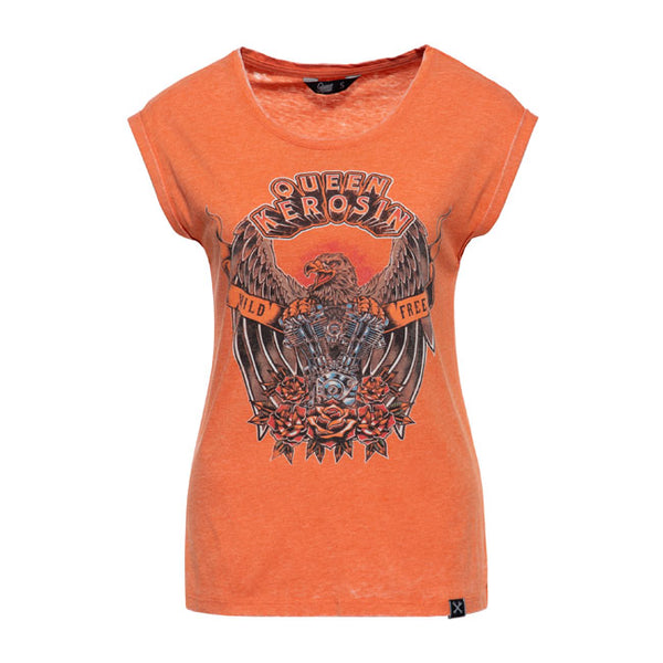 Königin Kerosin Wild & Frei T-Shirt
