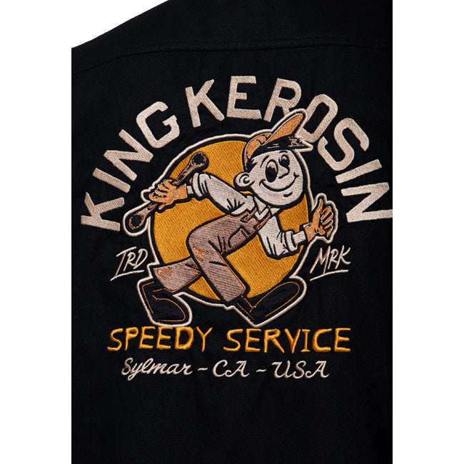 King Kerosin Speedy Service Kurzärmeliges Arbeitshemd