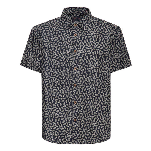 King Kerosin Ananas-Shirt mit kurzen Ärmeln