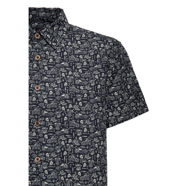 King Kerosin Biker Soul Kurzarm-Shirt