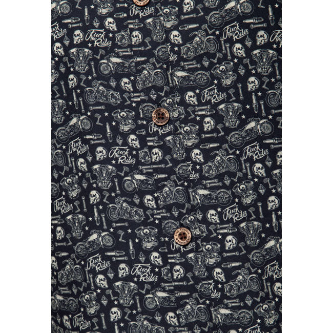 King Kerosin Biker Soul Kurzarm-Shirt