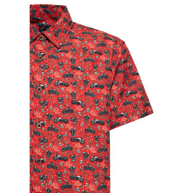 King Kerosin Biker Soul Kurzarm-Shirt
