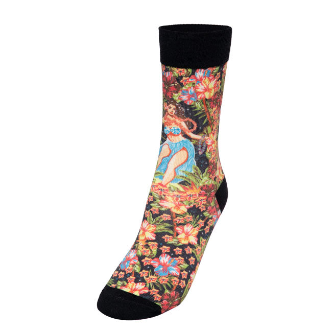 King Kerosin Hula Girl Socken
