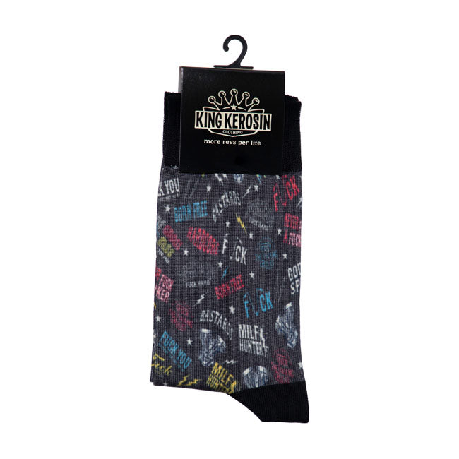 King Kerosin Motorradwerkzeuge Socken