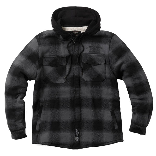 West Coast Choppers Hell Bent Flanelljacke