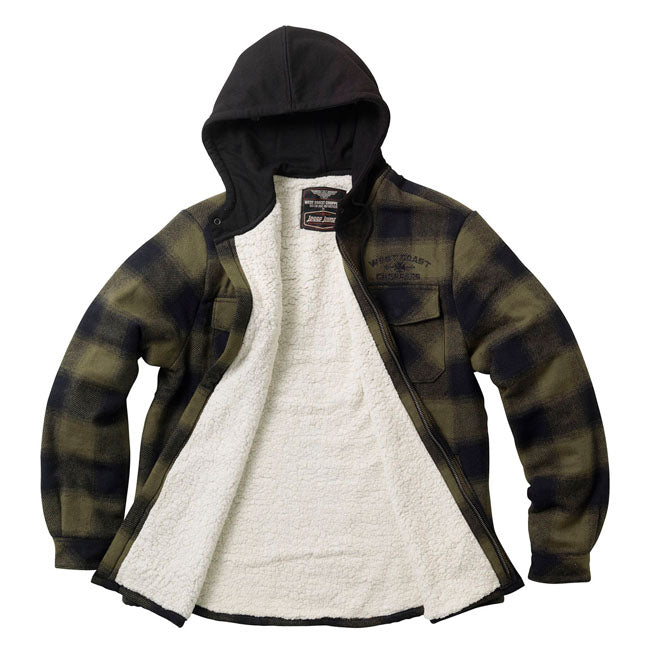 West Coast Choppers Hell Bent Flanelljacke