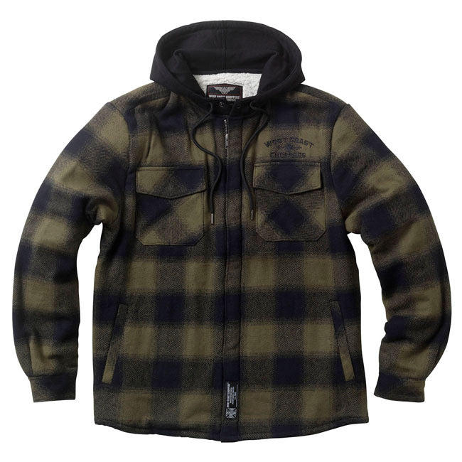 West Coast Choppers Hell Bent Flanelljacke