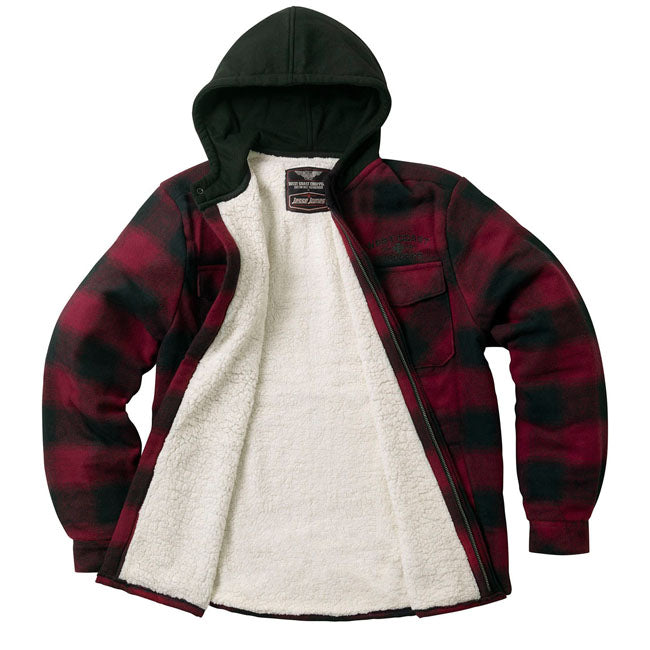 West Coast Choppers Hell Bent Flanelljacke