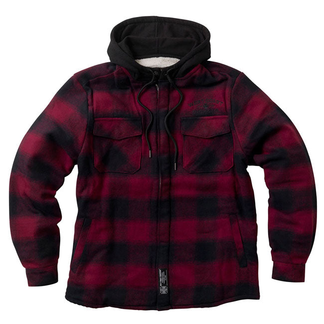 West Coast Choppers Hell Bent Flanelljacke