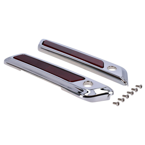 MCS OEM-Style-Satteltaschenverschlussabdeckungen für Harley