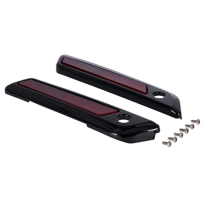 MCS OEM-Style-Satteltaschenverschlussabdeckungen für Harley