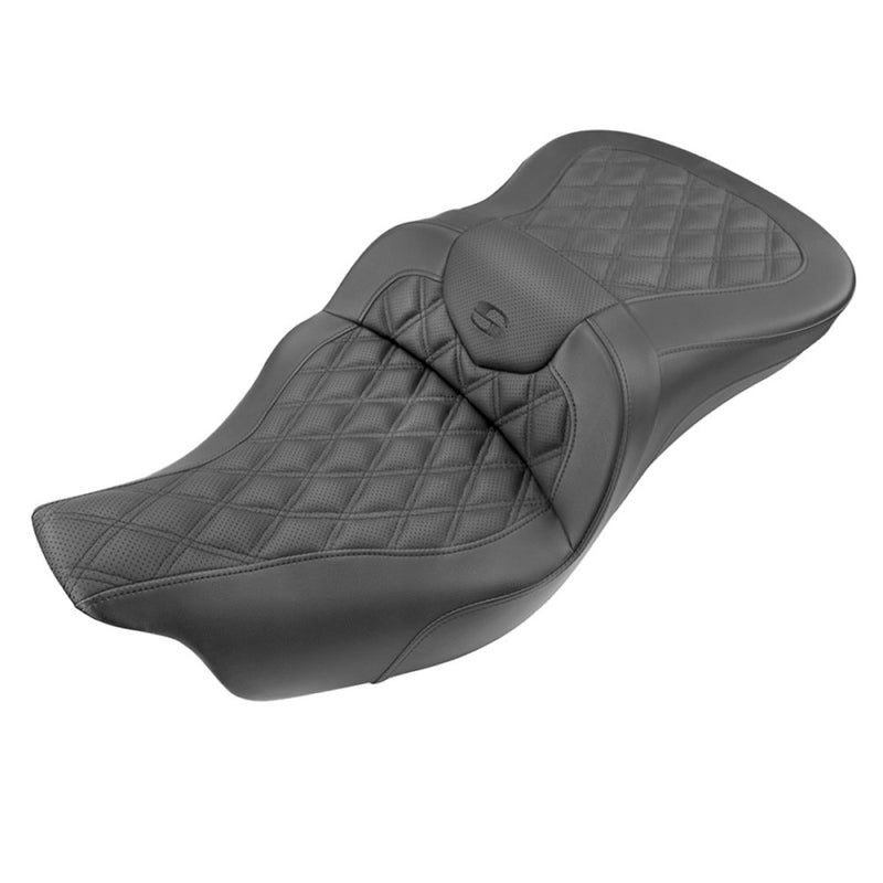 Saddlemen Roadsofa Lattice Stitch Sitz für Harley