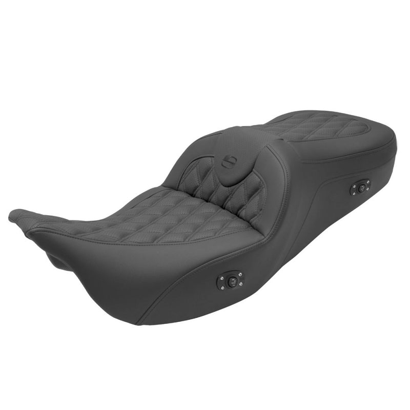 Saddlemen Roadsofa Lattice Stitch Sitz für Harley