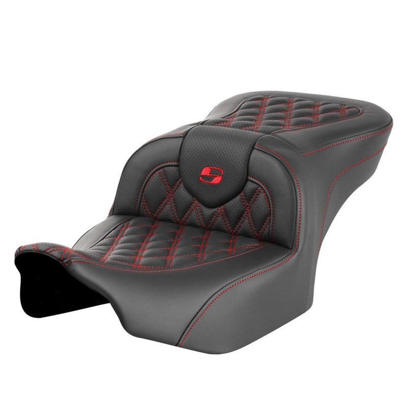 Saddlemen Roadsofa Lattice Stitch Sitz für Harley