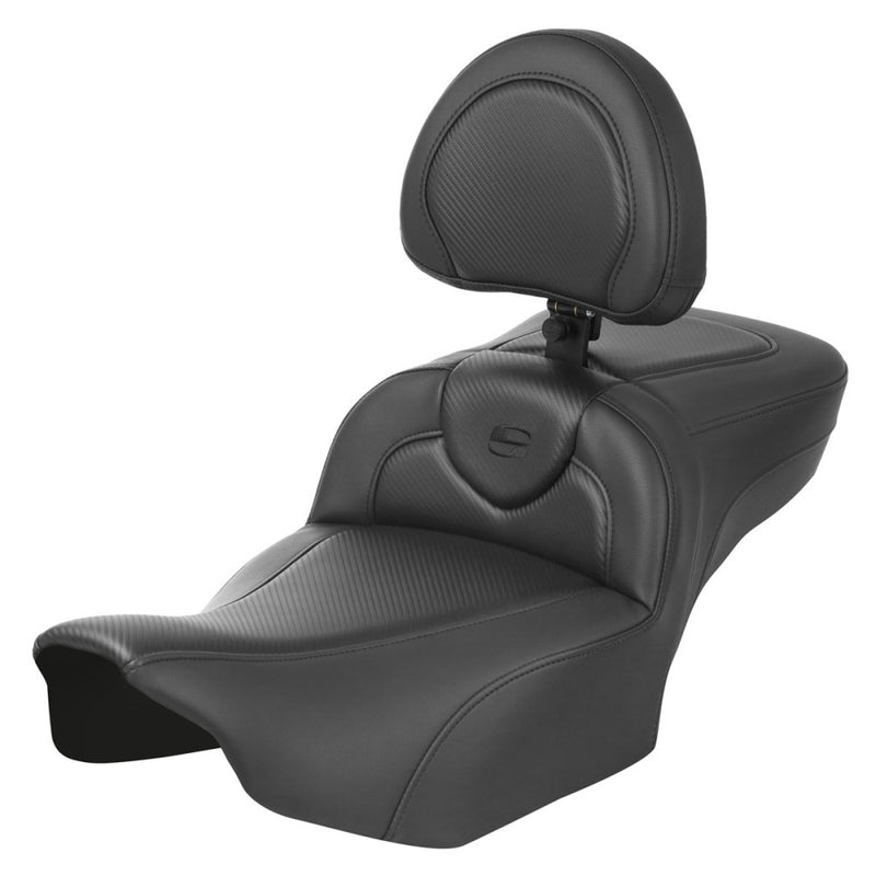 Saddlemen Roadsofa Extended Reach Plain Sitz für Harley