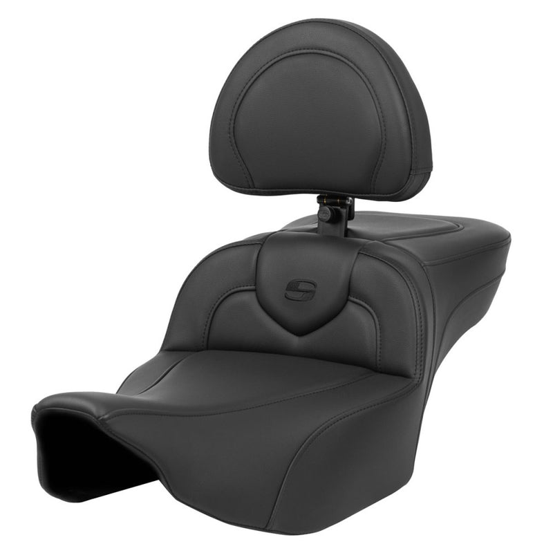 Saddlemen Roadsofa Extended Reach Plain Sitz für Harley