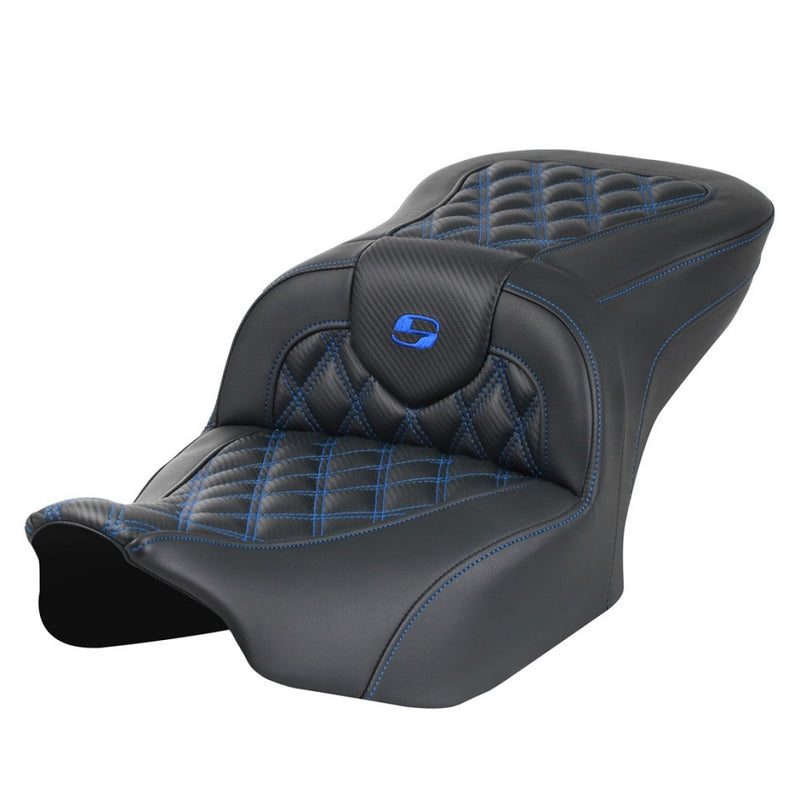 Saddlemen Roadsofa Lattice Stitch Sitz für Harley