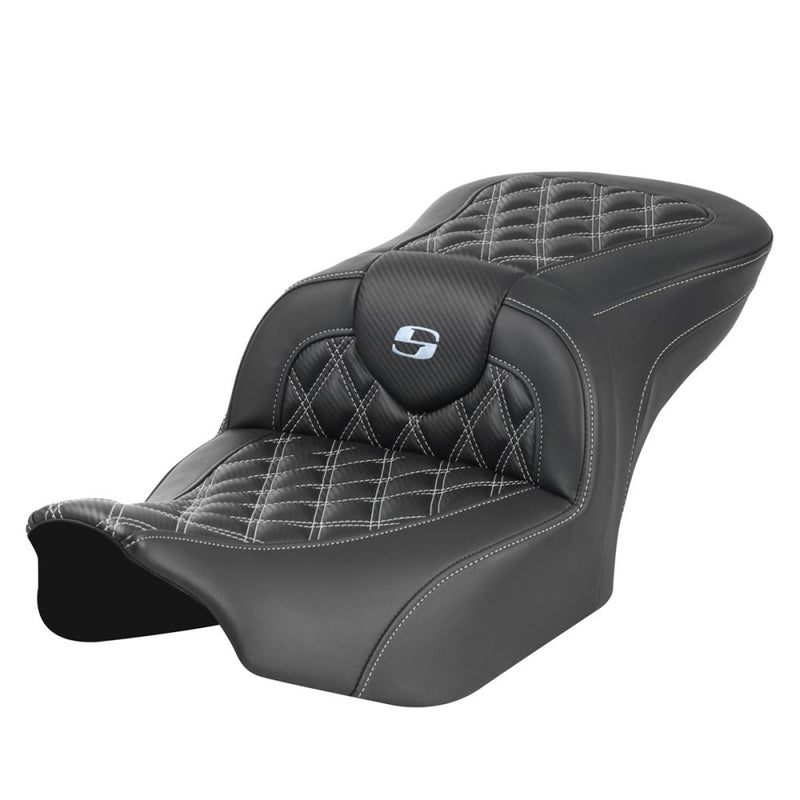 Saddlemen Roadsofa Lattice Stitch Sitz für Harley