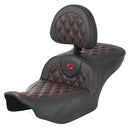 Saddlemen Roadsofa Lattice Stitch Sitz für Harley