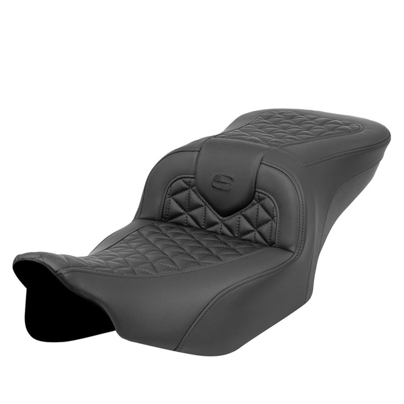 Saddlemen Roadsofa Tri Gripper Sitz für Harley