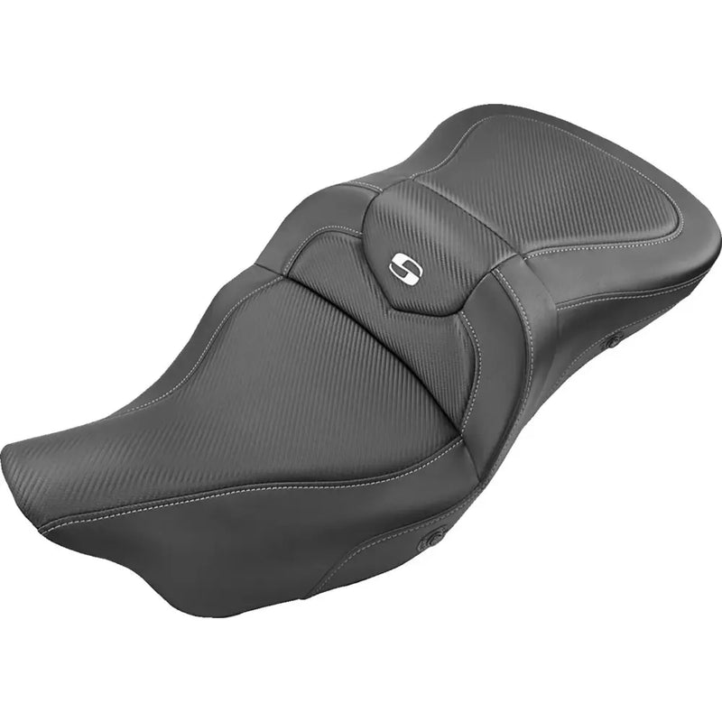 Saddlemen Roadsofa Extended Reach Plain Sitz für Harley