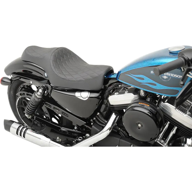 Drag Specialties Caballero 2-Up-Sitz für Harley