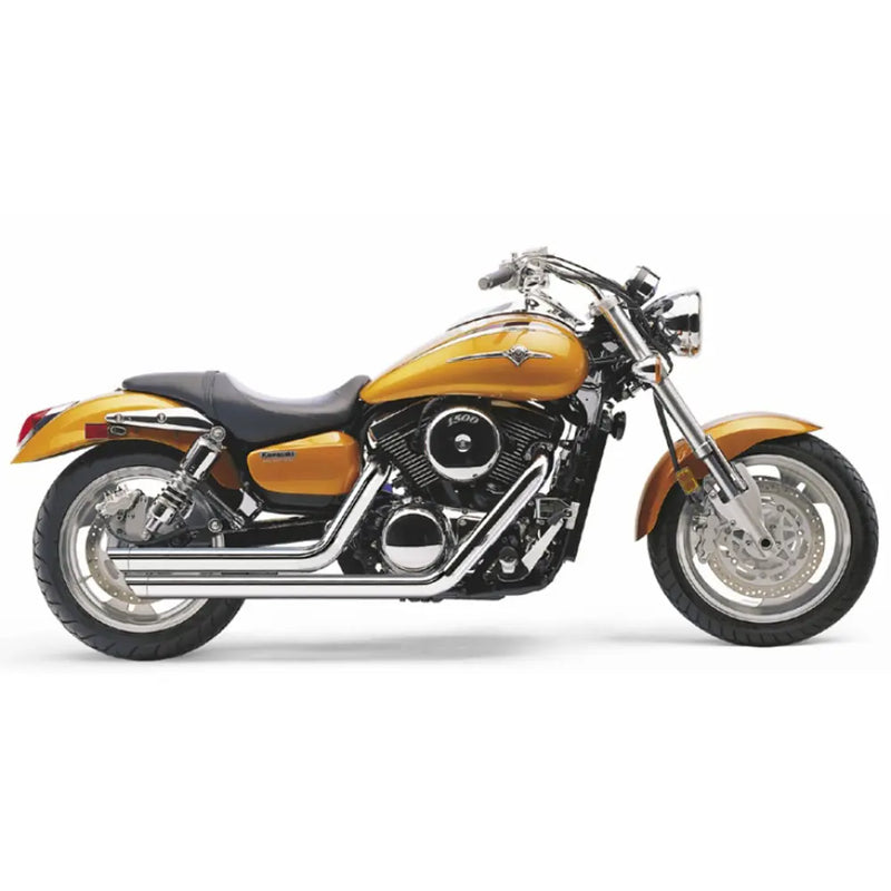 Cobra Speedster Slashdown Auspuff Chrom für Kawasaki