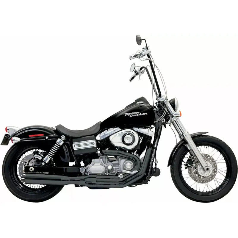 Bassani Road Rage II B1 2-into-1 Auspuffanlage für Harley