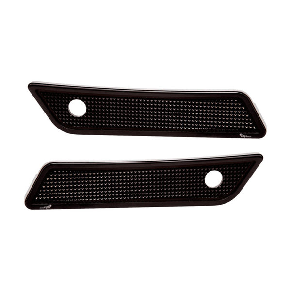 Vity's Design Diamant-Satteltaschenverschlussabdeckungen für Harley